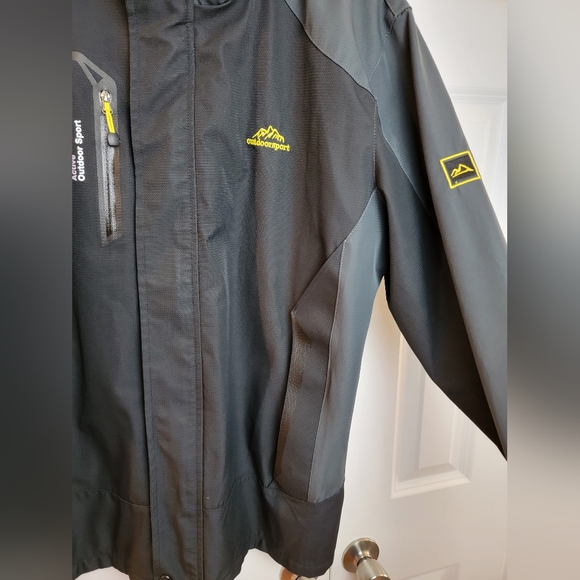 Mens Lightweight Windproof Jacket Water Resistant Jacket Medium - Picture 6 of 16